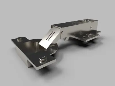 Cabinet Hinges CG3 3D model