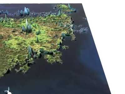 Tasmania Island 3D model
