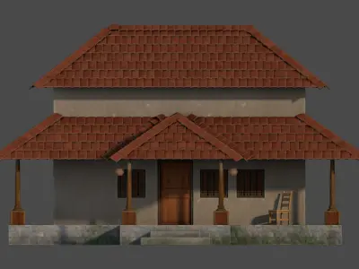 Bungalow 3D model