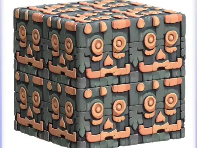  Stylized Wall Seamless Texture Texture 13
