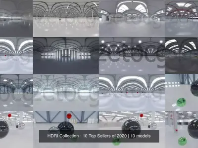 HDRI Collection - 10 Top Sellers of 2020 Texture