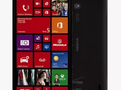 Nokia Lumia Icon black 3D model