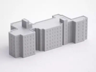 3D Print miniature building RB-US-NY-072 3D print model