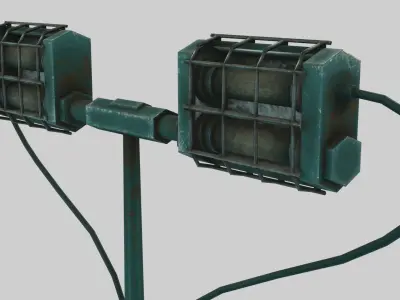 Low Poly PBR Miscellaneous Sci Fi Asset Pack Low-poly 3D model