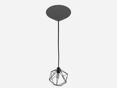 Trybo Wire Pendant Diamond  3D model