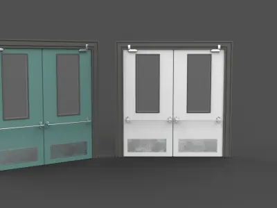 Exit Door 3D model