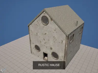 WINE CELLAR WITH INTERIOR DECORATION 3D Model Pack