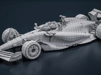  McLaren MCL39 F1 2025 Formula 1 Race Car 