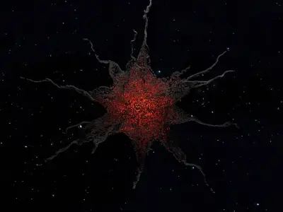 sifi space creature 3D model