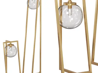 MOON EYE FLOOR LAMP By Lacasa 3D model