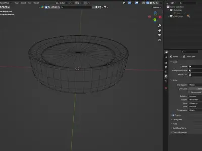 Japanese Minimalism Ceiling Lamp Free 3D model