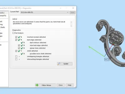 Earring 008 3D print model