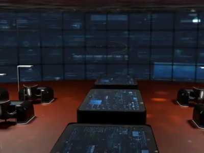 Communications Building  3D model