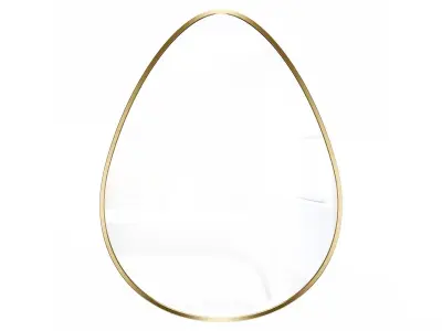 Mirror in a metal frame GZ-M1079 3D model