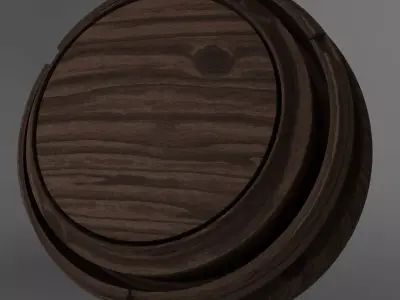 Free Seamless PBR Wood - Dark 001 Texture