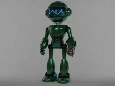 Robot 3D model 51
