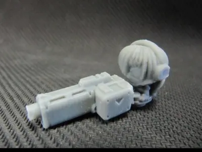 CHIBI-TECH SD - NATALIA MK IV ANNIHILATOR BEAM CANNON 3D print model