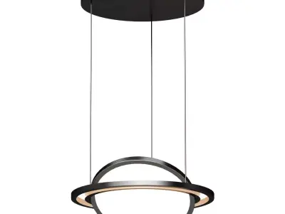 Hanging chandelier Lucide Vidal 46403 9930 3D model