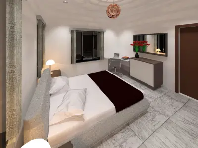 6 UNIT 2 BEDROOM PROPERTY DESIGN  3D model
