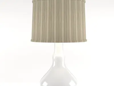 Table Lamp Set A003 3D model