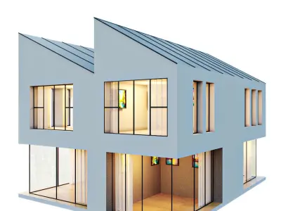 MODREN HOUSE N9 3D model