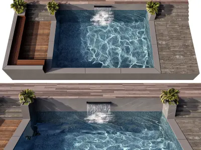 SWIMMING POOL NO67 A 3D model