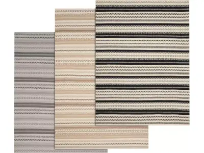 Rug Set 156 3D model