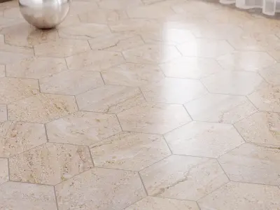 Mrf Floor Stone07 Low-poly 3D model