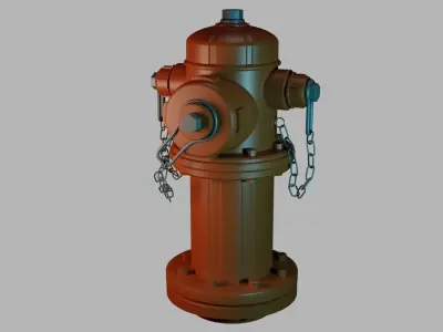 Fire Hydrant 21 - Safety and Emergency Equipment  3D model