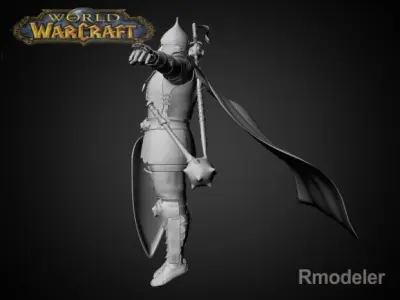 Russian Bogatur Dobrunya 3D model