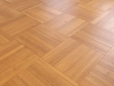 Parquet - Laminate - Wooden floor 2 in 1 Low-poly 3D model 24
