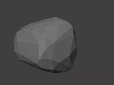 Low Poly Rock 6 Free low-poly 3D model