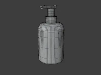 Soap Dispenser - High Quality Free low-poly 3D model