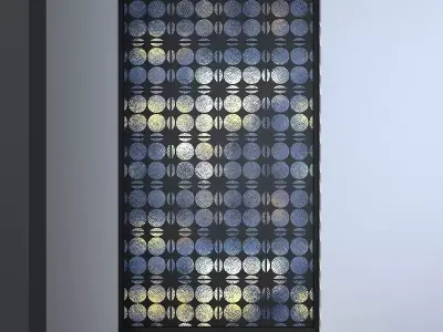 3d screen window  Low-poly 3D model