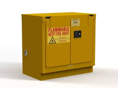 Flammable Safety Cabinet  3D model