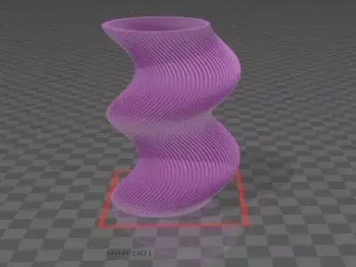 3D printer vase 103 3D print model
