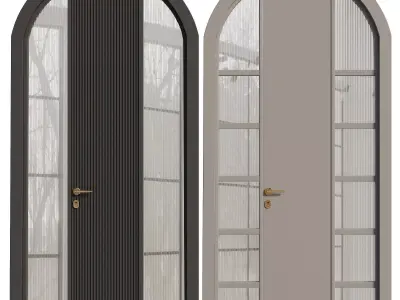 Entrance door set264 3D model
