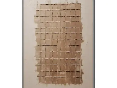 Abstract Painting Frame set 3D model 744