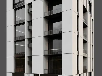 RESIDENTIAL BUILDING NO89 A 3D model