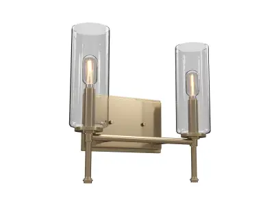 Elara Vanity Light 2-Light 3D model