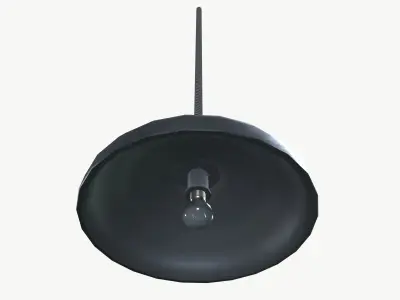 Ceiling Light Low-poly 3D model