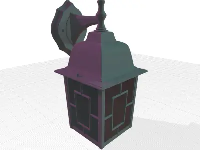 Timmons Light Wall Lantern 3D model