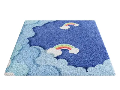 Kids Carpet Set 47 3D model
