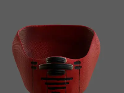 Gas mask helmet 3d model scifi Low-poly  Low-poly 3D model 195