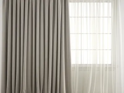 Curtain 331 3D model