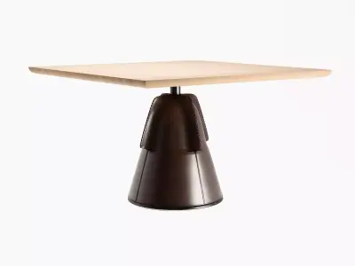 DS 615 Square Dining Table 3D model