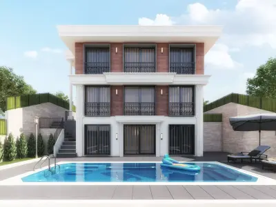 Villa Exterior 3D model