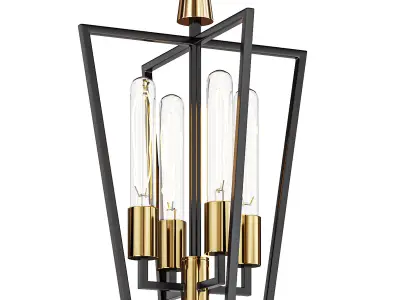 Wings Lantern Pendant By Maxim Lighting 3D model
