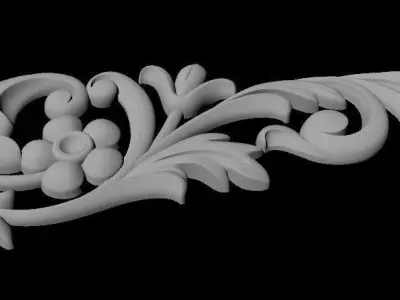 dekor ornamental corbel 3D model