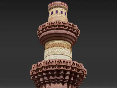 Qutub Minar 3D model